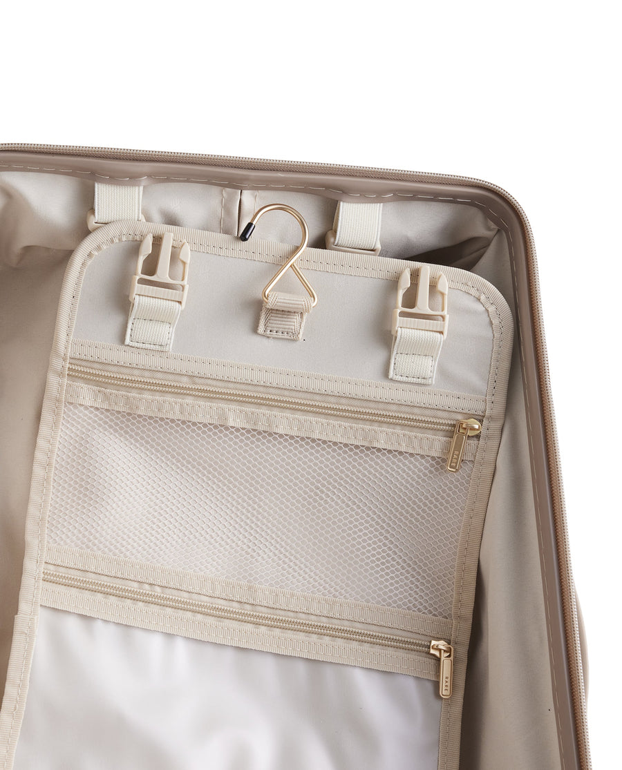 Rare Rabbit Tony Beige Hard Shell Trolley Bag