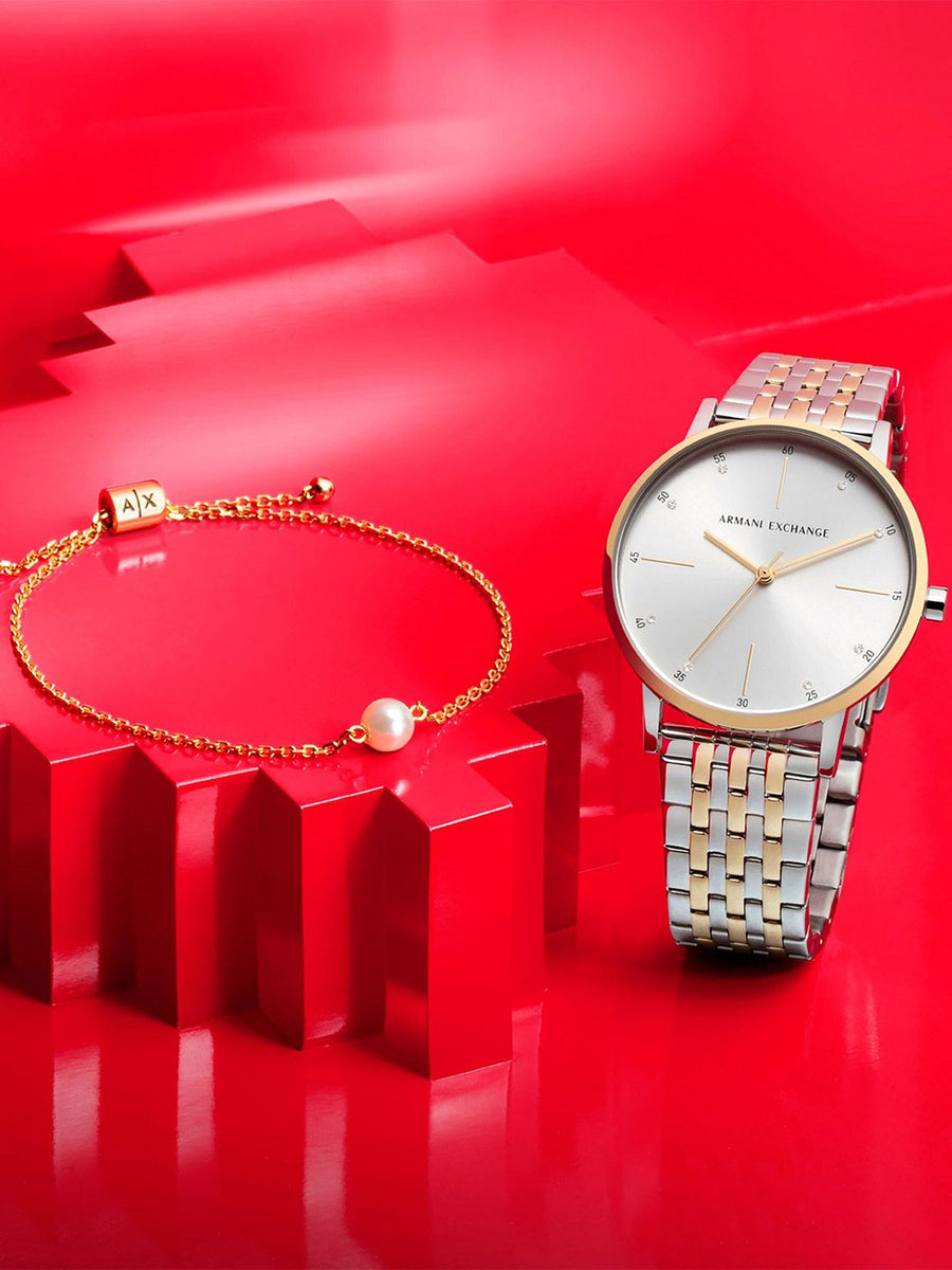 Armani Exchange Women Watch Gift Set AX7156SET