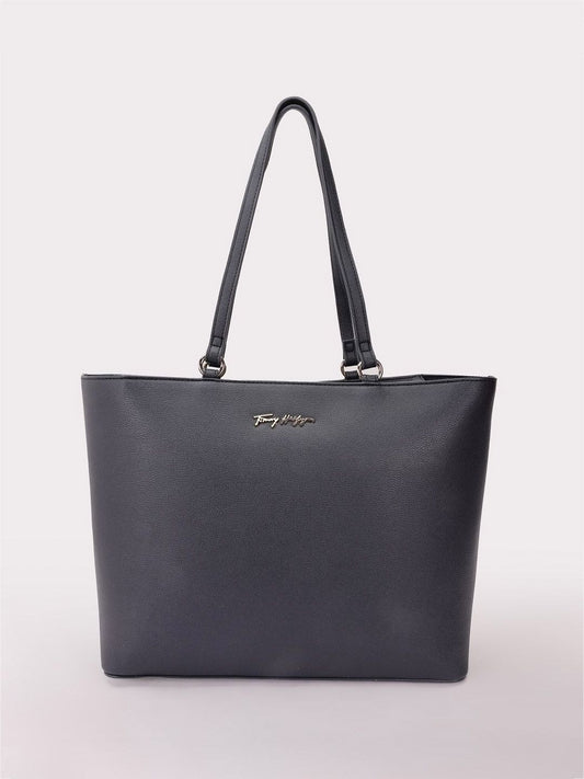 Tommy Hilfiger Women Solid Shopper Tote Bag