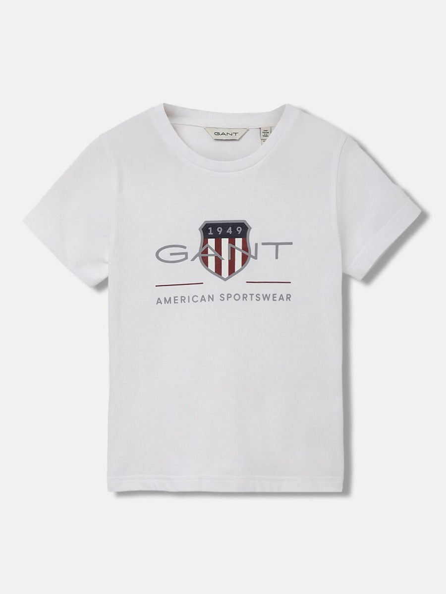 GANT Solid Round Neck Regular Fit T-Shirt