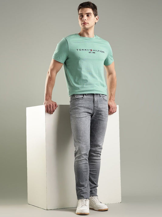 Tommy Hilfiger Men Slim Fit Light Fade Stretchable Jeans