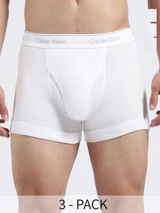 Calvin Klein Underwear Pack of 3 Men Cotton Trunk