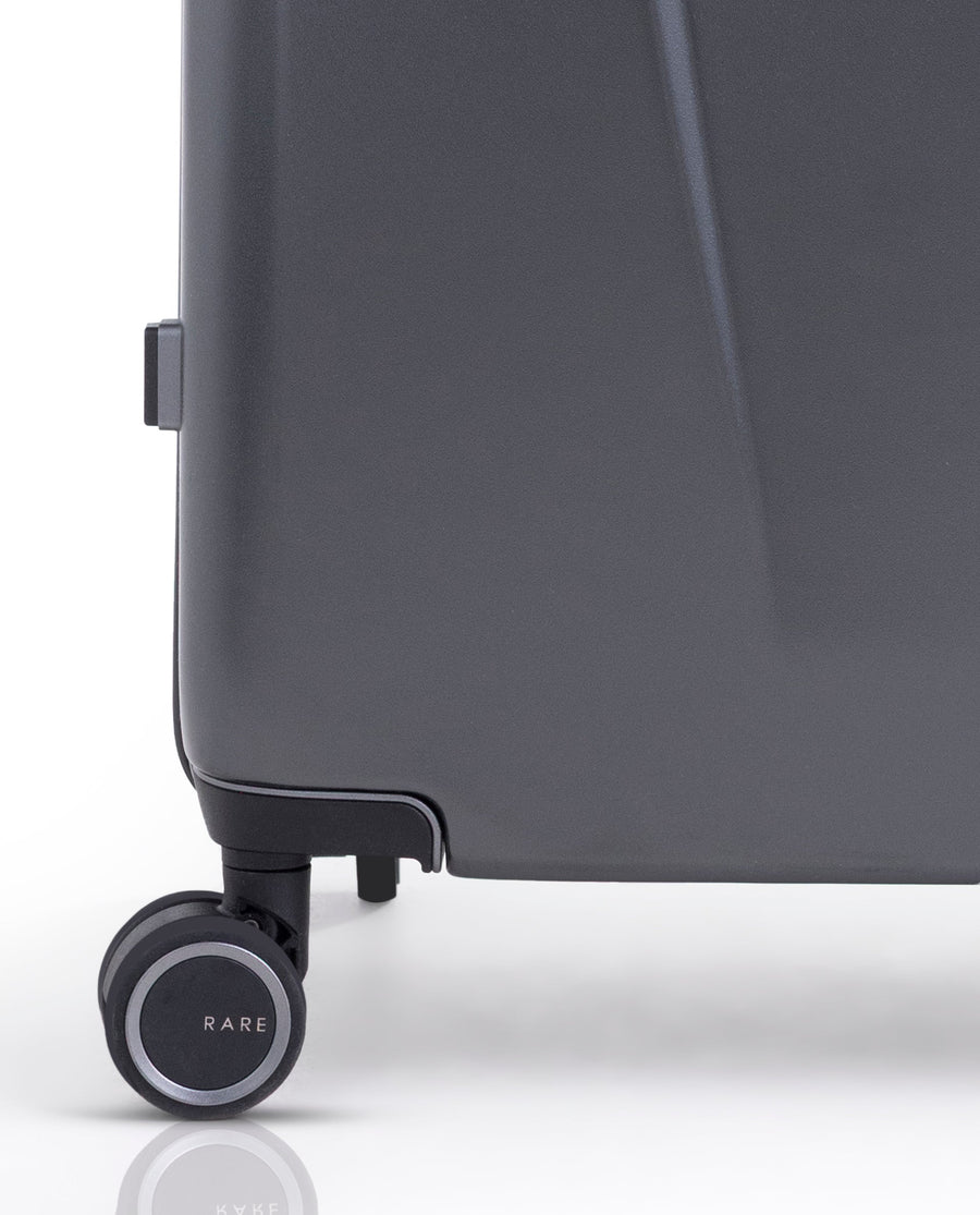 Rare Rabbit Gallardo Black Impact-Resistant Hard Shell Trolley Bag