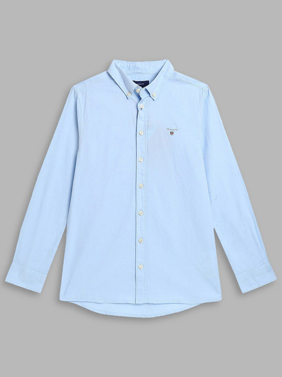 GANT Boys Blue Comfort Casual Shirt