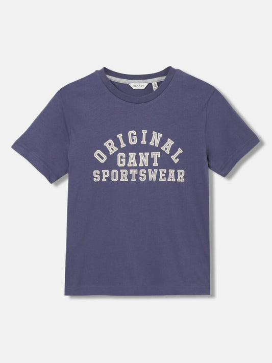 GANT Solid Round Neck Relaxed Fit T-Shirt
