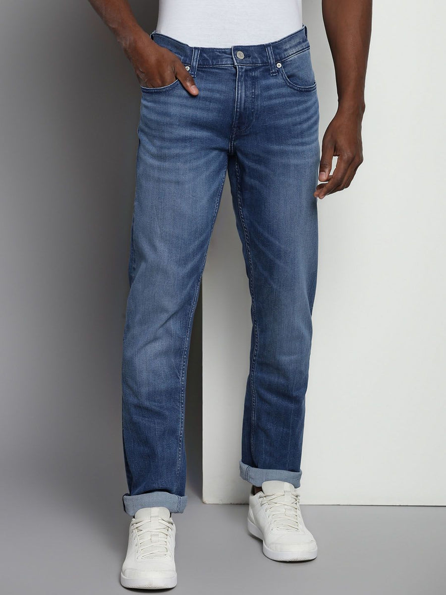 Tommy Hilfiger Men Slim Fit Light Fade Clean Look Jeans