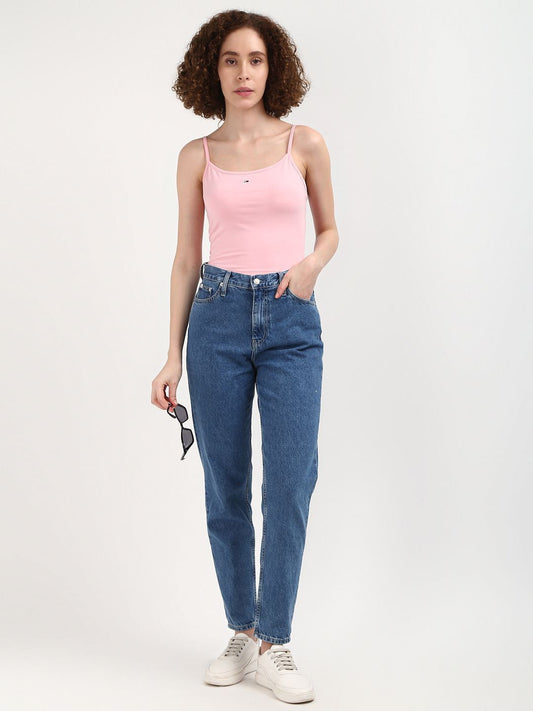 Tommy Hilfiger Solid Shoulder Straps Bralette Top