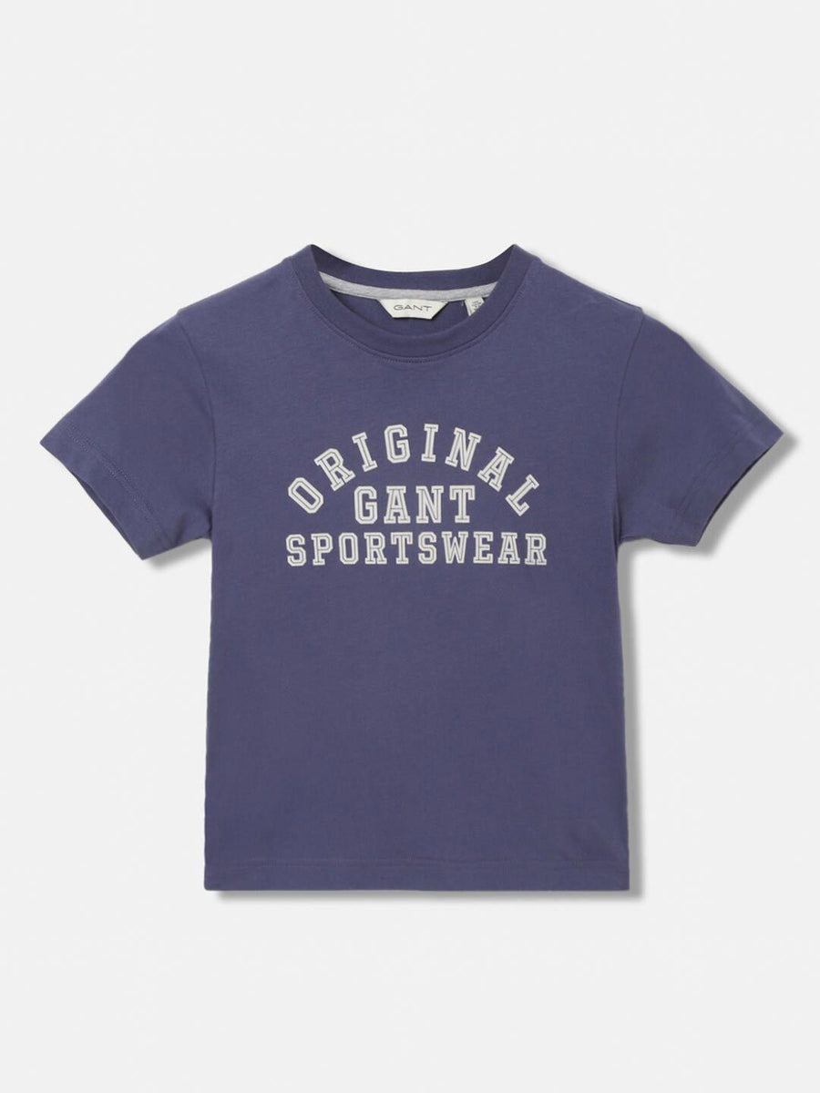 GANT Solid Round Neck Relaxed Fit T-Shirt