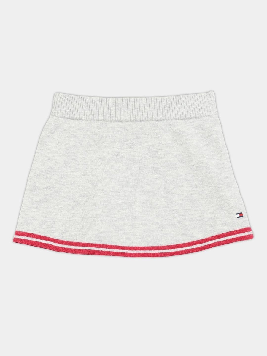 Tommy Hilfiger Girls Regular Fit Mid-Rise A-Line Skirt