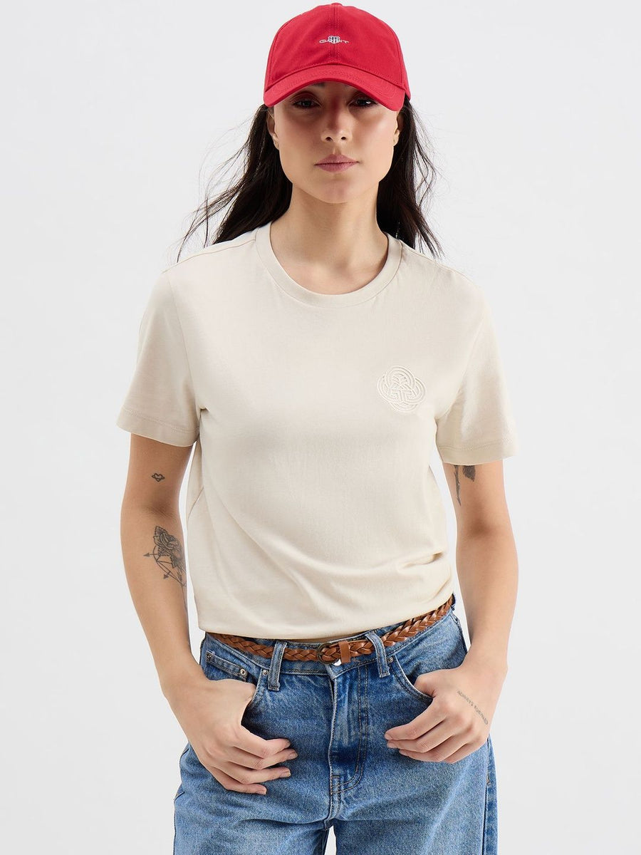 GANT Applique Cotton T-shirt