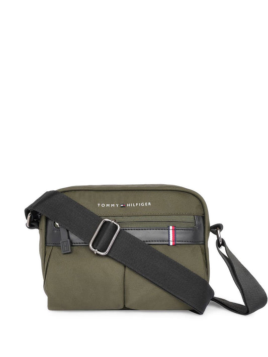 Tommy Hilfiger Checked Structured Sling Bag