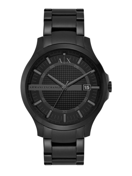 Armani Exchange Men Black Analogue Watch AX2104