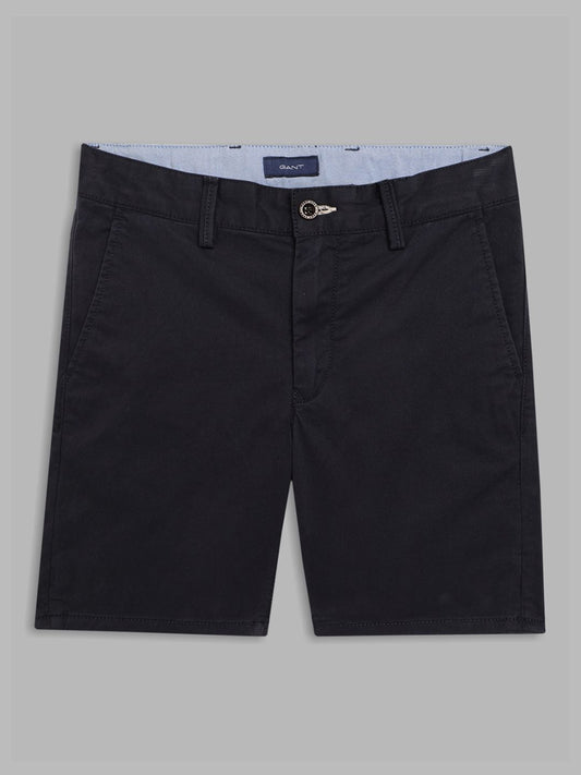GANT Boys Blue Solid Shorts