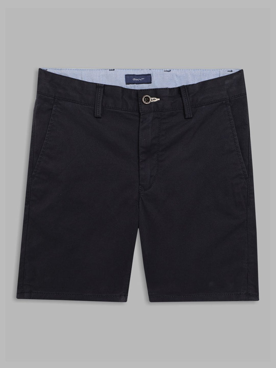 GANT Boys Blue Solid Shorts