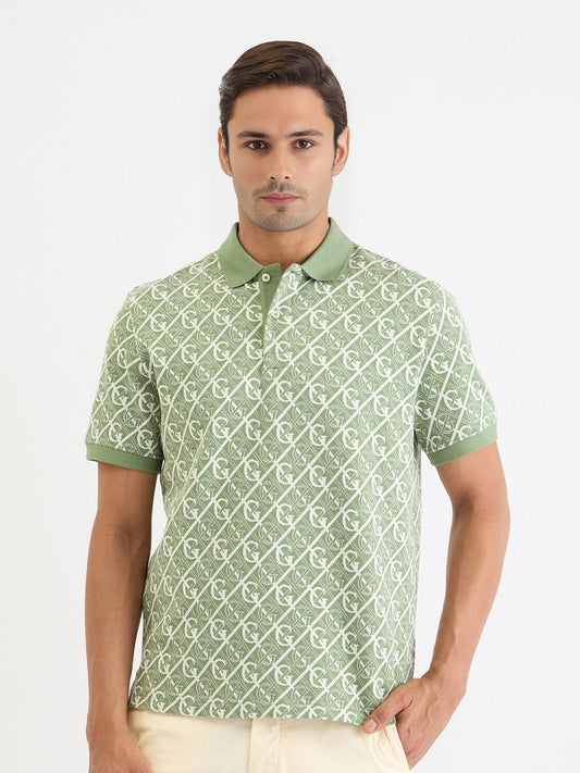 GANT Men Polo Collar Short Sleeves Polo T-Shirt