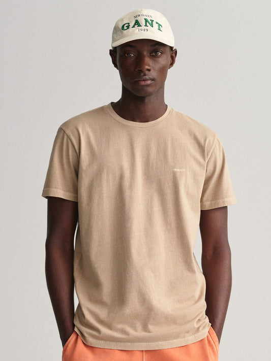 GANT Round Neck Short Sleeves Pure Cotton Relaxed Fit T-shirt