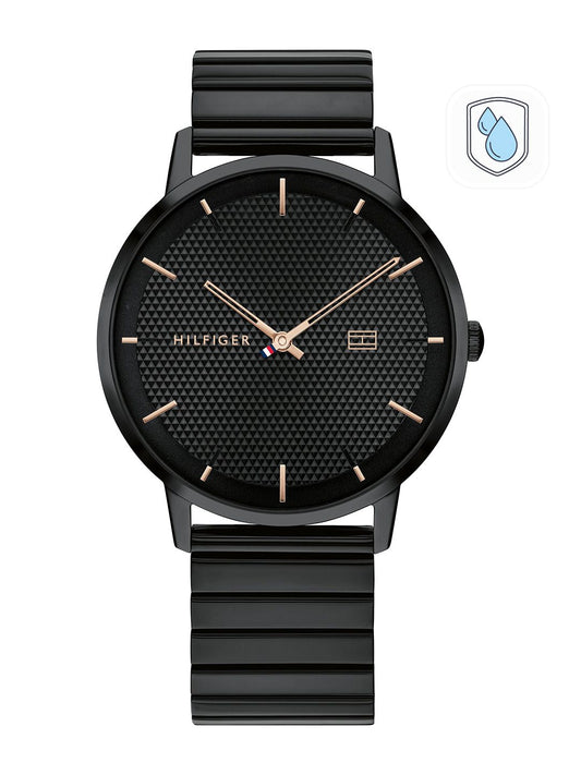 Tommy Hilfiger Quartz Analog With Black Dial Watch For Men - Neth1791655