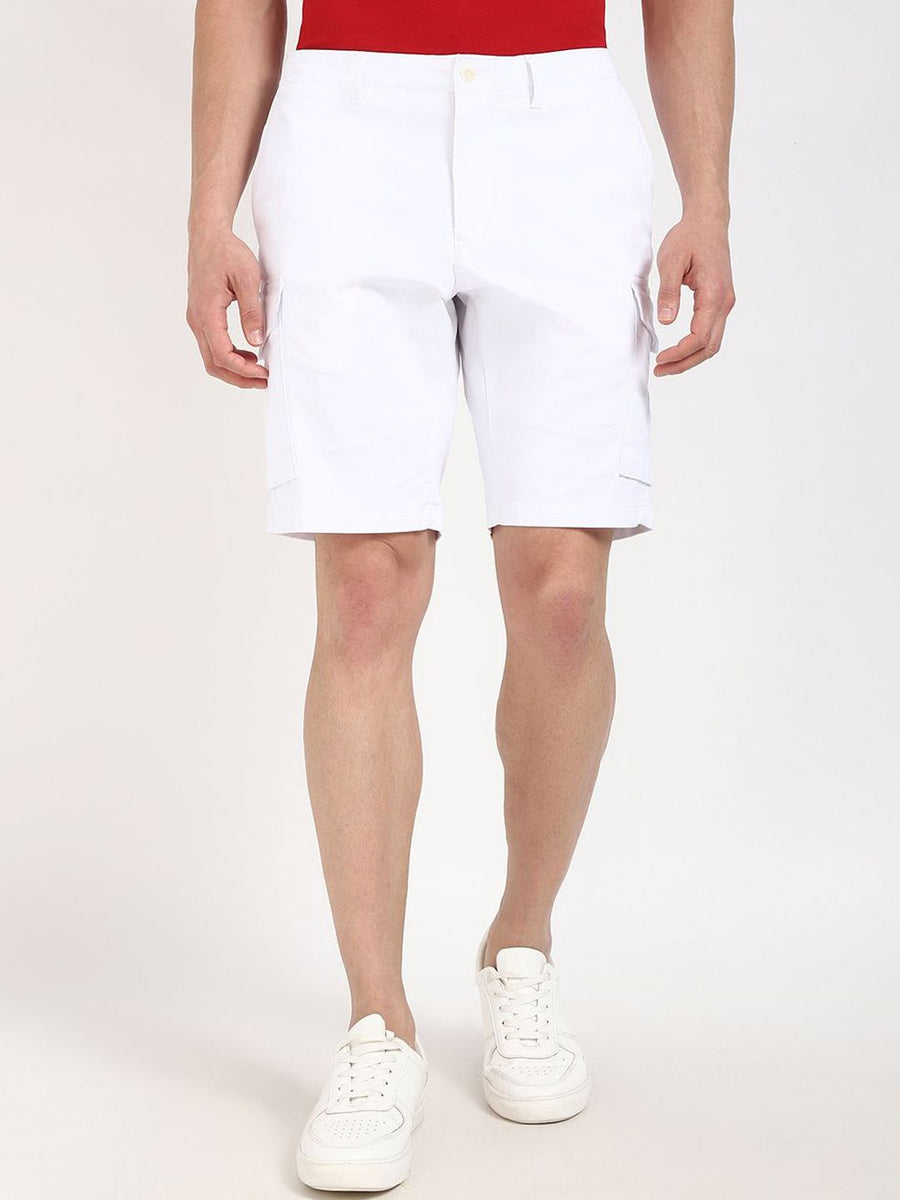 Tommy Hilfiger Men Cotton Mid-Rise Regular Shorts