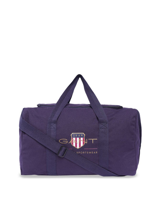 GANT Blue Solid Duffle Bag