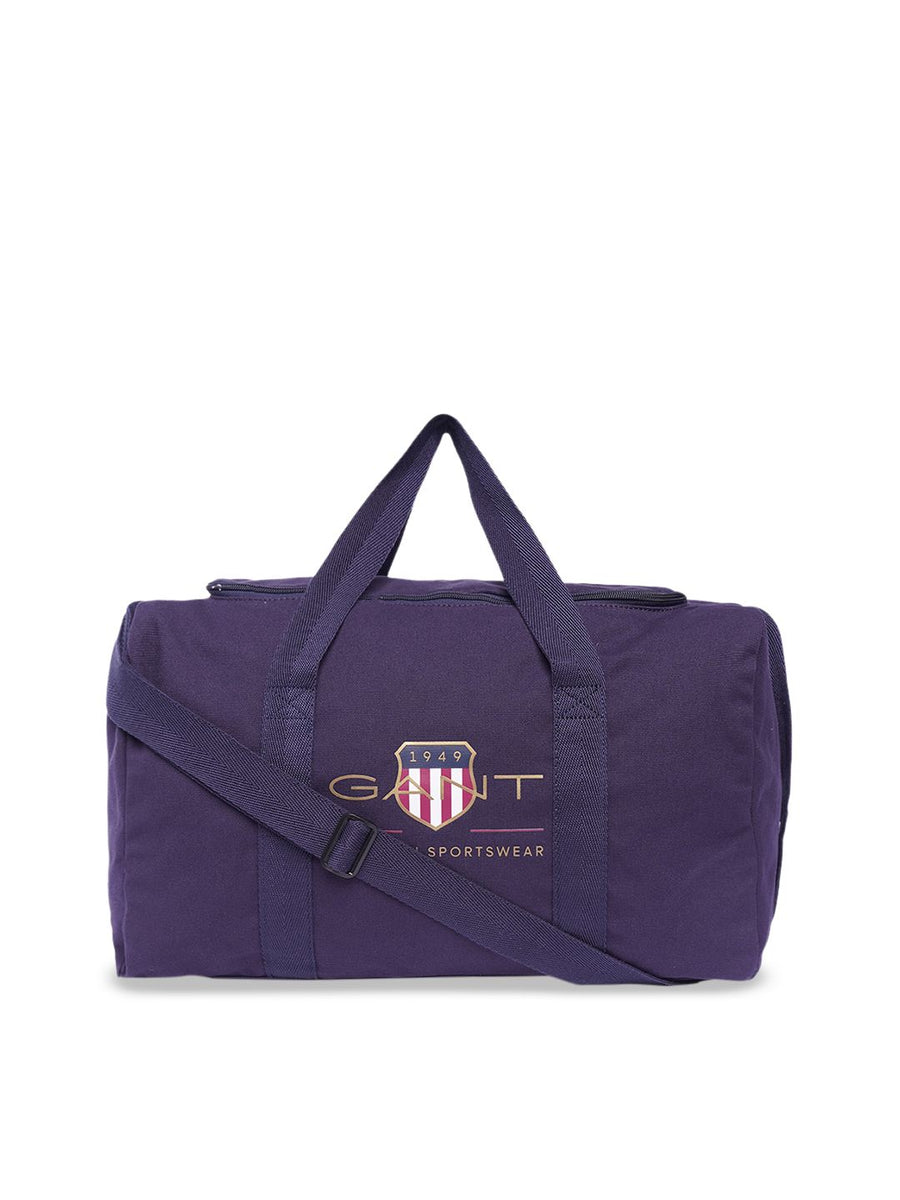 GANT Blue Solid Duffle Bag