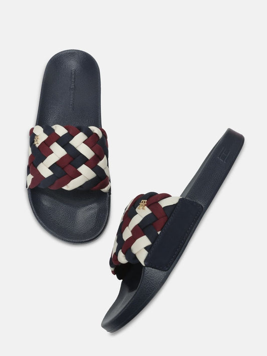 Tommy Hilfiger Women Colourblocked Sliders