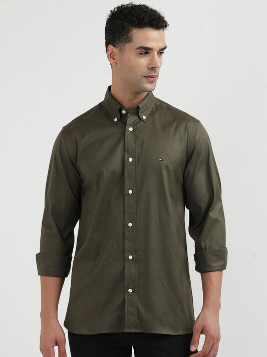 Tommy Hilfiger Men Opaque Casual Shirt