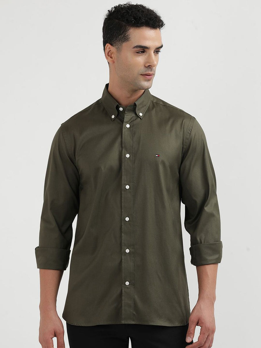 Tommy Hilfiger Men Opaque Casual Shirt