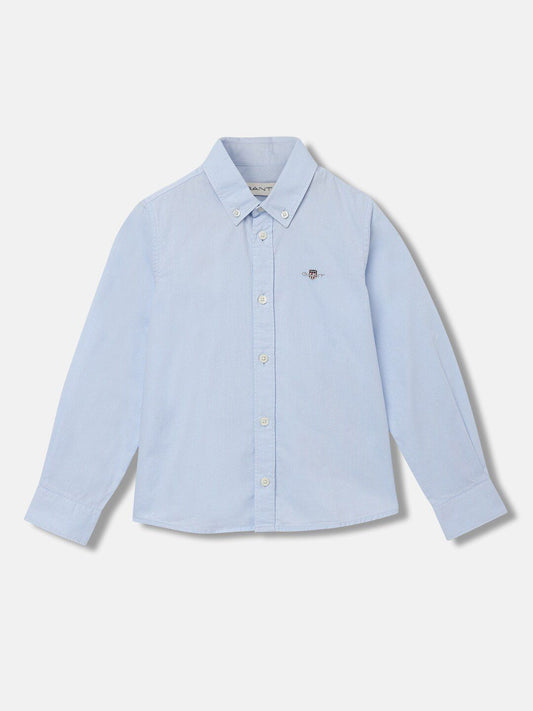 GANT Solid Button Down Regular Fit Shirt