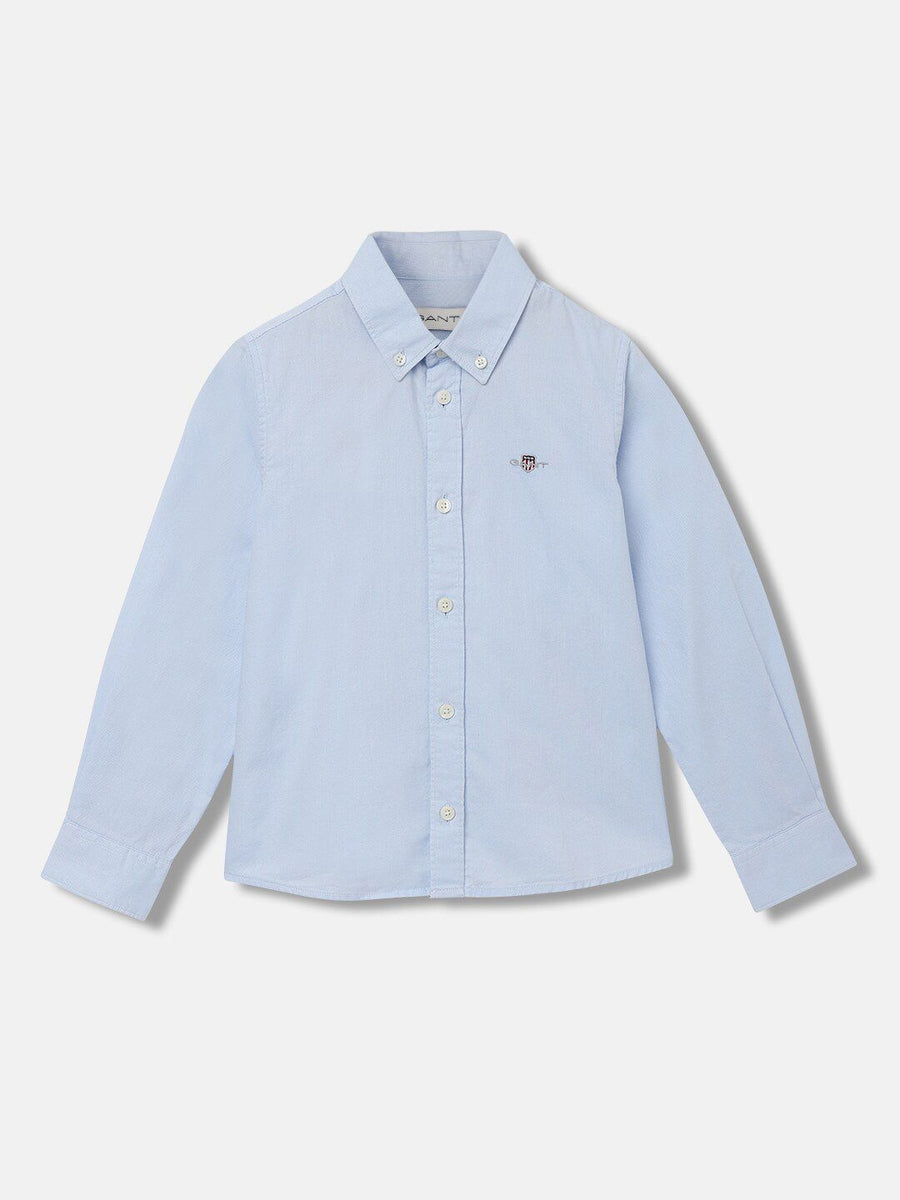 GANT Solid Button Down Regular Fit Shirt