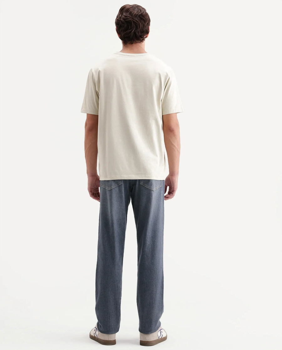 Rare Rabbit Men's Jove Dark Grey Cotton Blend Kurt Carrot Regular Jeans