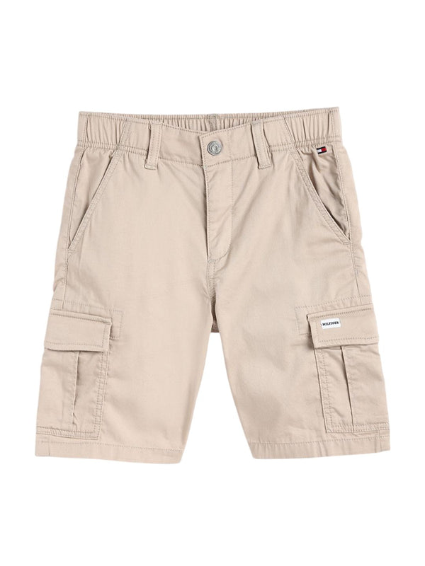 Tommy Hilfiger Boys Mid-Rise Cotton Regular Shorts