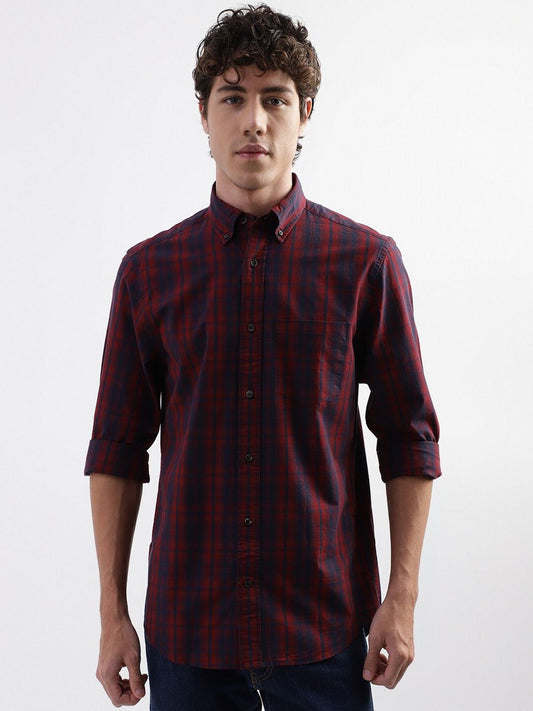 GANT Regular Fit Button Down Tartan Checked Shirts