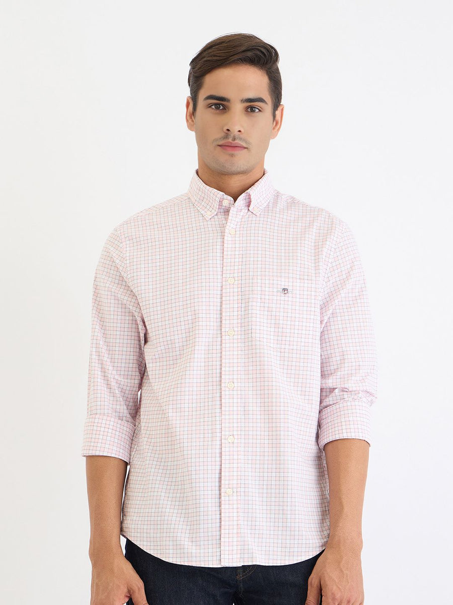 GANT Men Tartan Checks Checked Casual Shirt