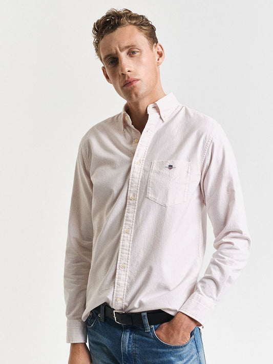 GANT Striped Button Down Cotton Casual Shirt
