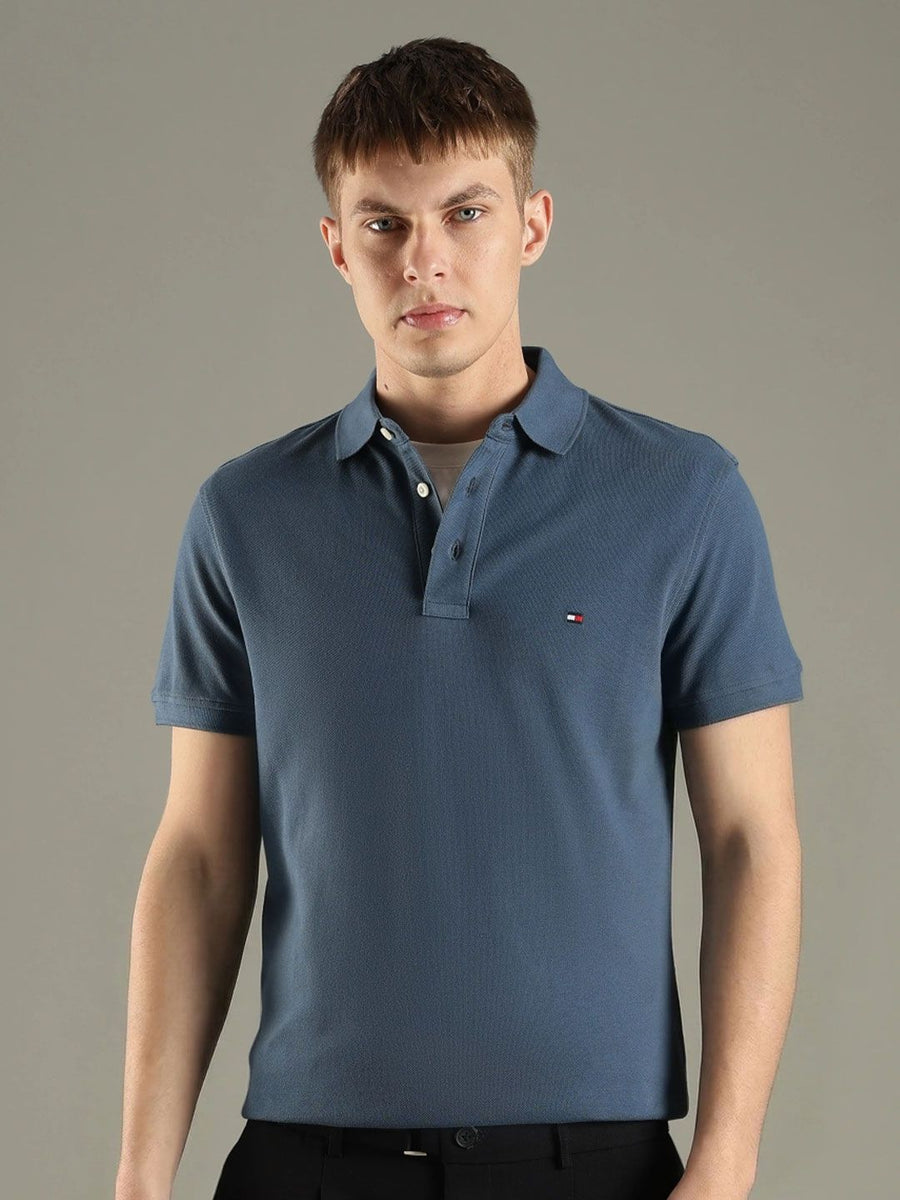 Tommy Hilfiger Men Polo Collar Slim Fit T-shirt