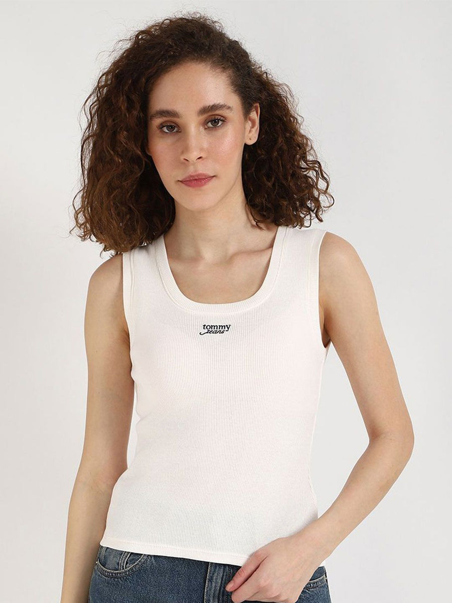 Tommy Hilfiger Women  Cotton Round Neck Top
