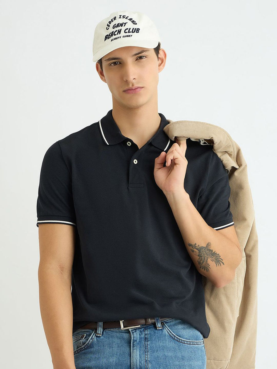 GANT Polo Collar Short Sleeves Pure Cotton T-shirt