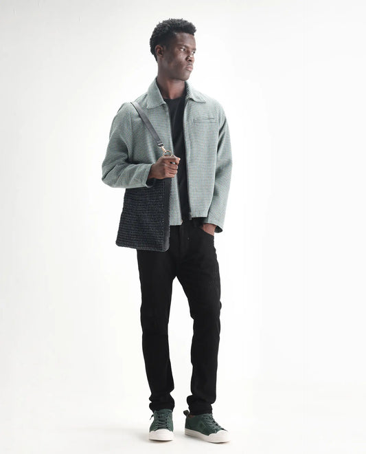Rare Rabbit Men's Astro Black Cotton Blend Plain Hawk Slim Fit Jeans
