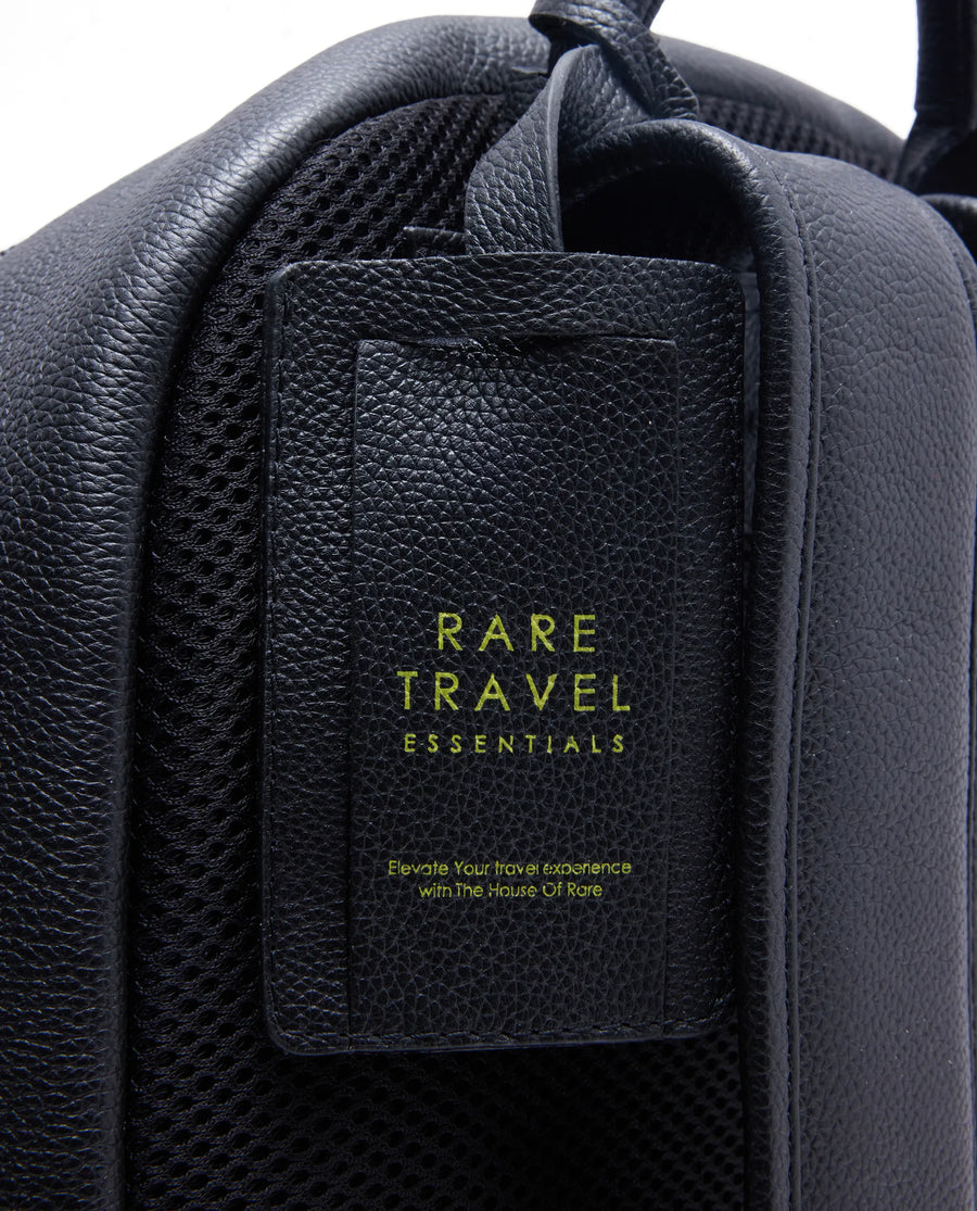 Rare Rabbit Men Axiel Black Leather Bags