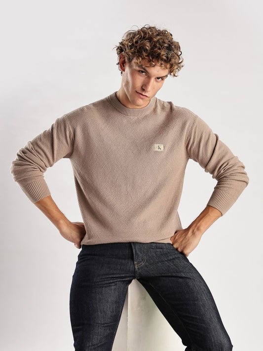 Calvin Klein Jeans Men Relaxed Fit Pullover Sweaters