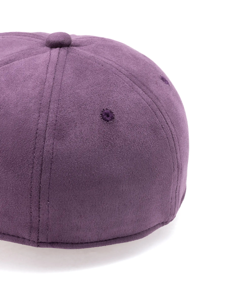 Rare Rabbit Men Bolem Purple Monotone Color Silicone Badge Branding Cap