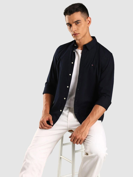 Tommy Hilfiger Cotton Slim Fit Casual Shirt