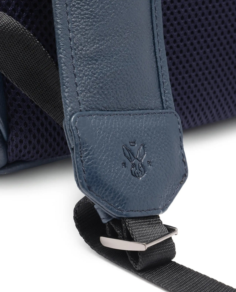Rare Rabbit Men's Metan Blue Plain Bag