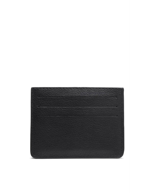 Rare Rabbit Men's Cardc Black Leather Card Holder