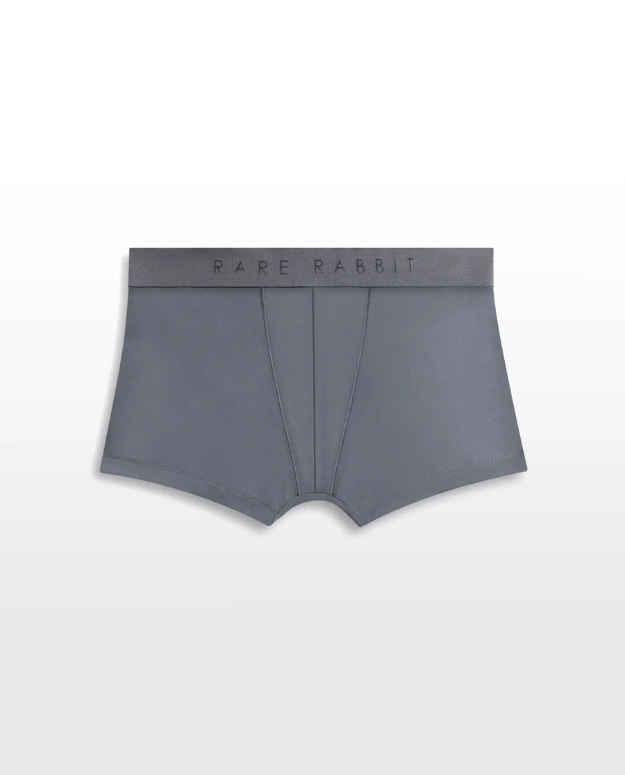 Rare Rabbit Men Close Grey Soft Cotton Stretch Trunks