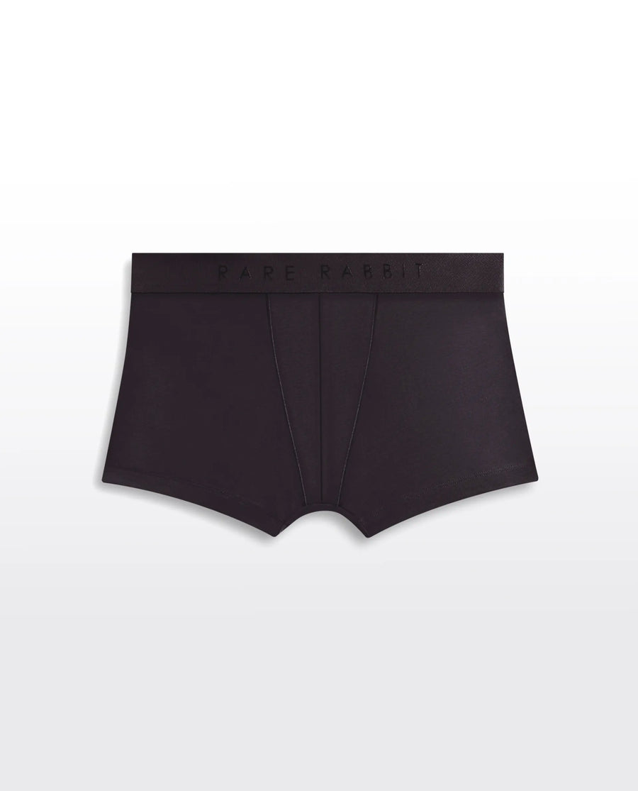 Rare Rabbit Men Close Prune Soft Cotton Stretch Trunks
