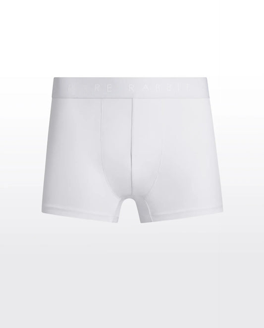 Rare Rabbit Men Close White Soft Cotton Stretch Trunks