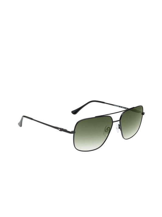Tommy Hilfiger Men Full Rim Square Sunglasses with UV Protected Lens TH ORLANDO C2 60 S
