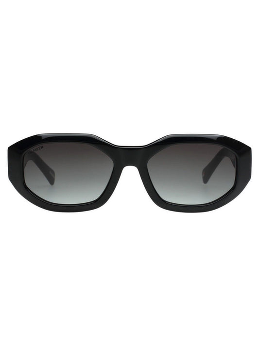 Tommy Hilfiger Women Grey Lens & Black Other Sunglasses with