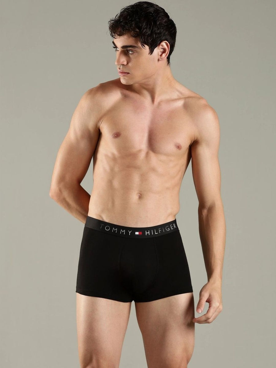 Tommy Hilfiger Men Solid Low-Rise Short Trunk